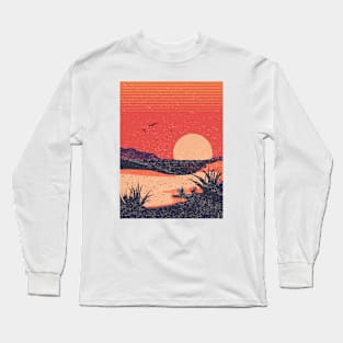 Vintage Sunset Long Sleeve T-Shirt